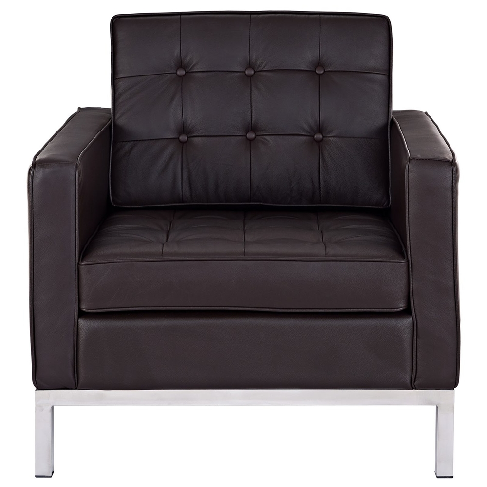 Loft Leather Armchair. Picture 1