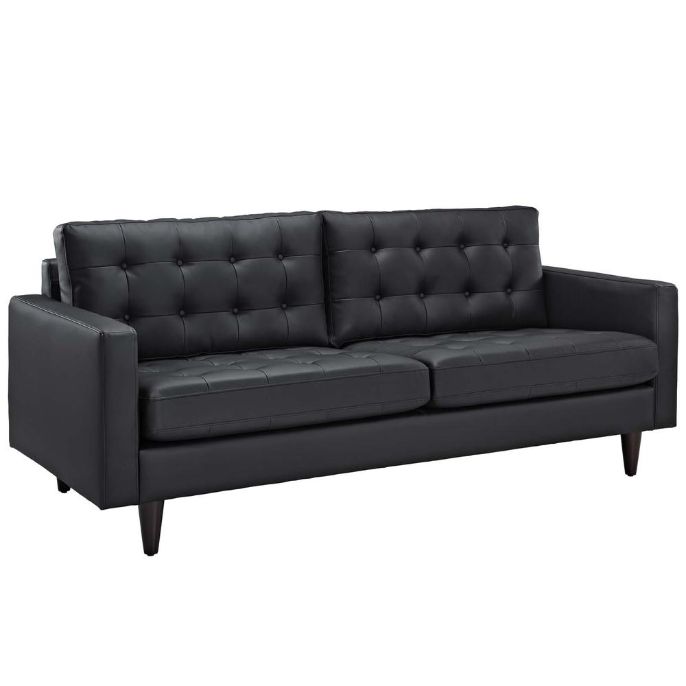 Empress Bonded Leather Sofa. Picture 2