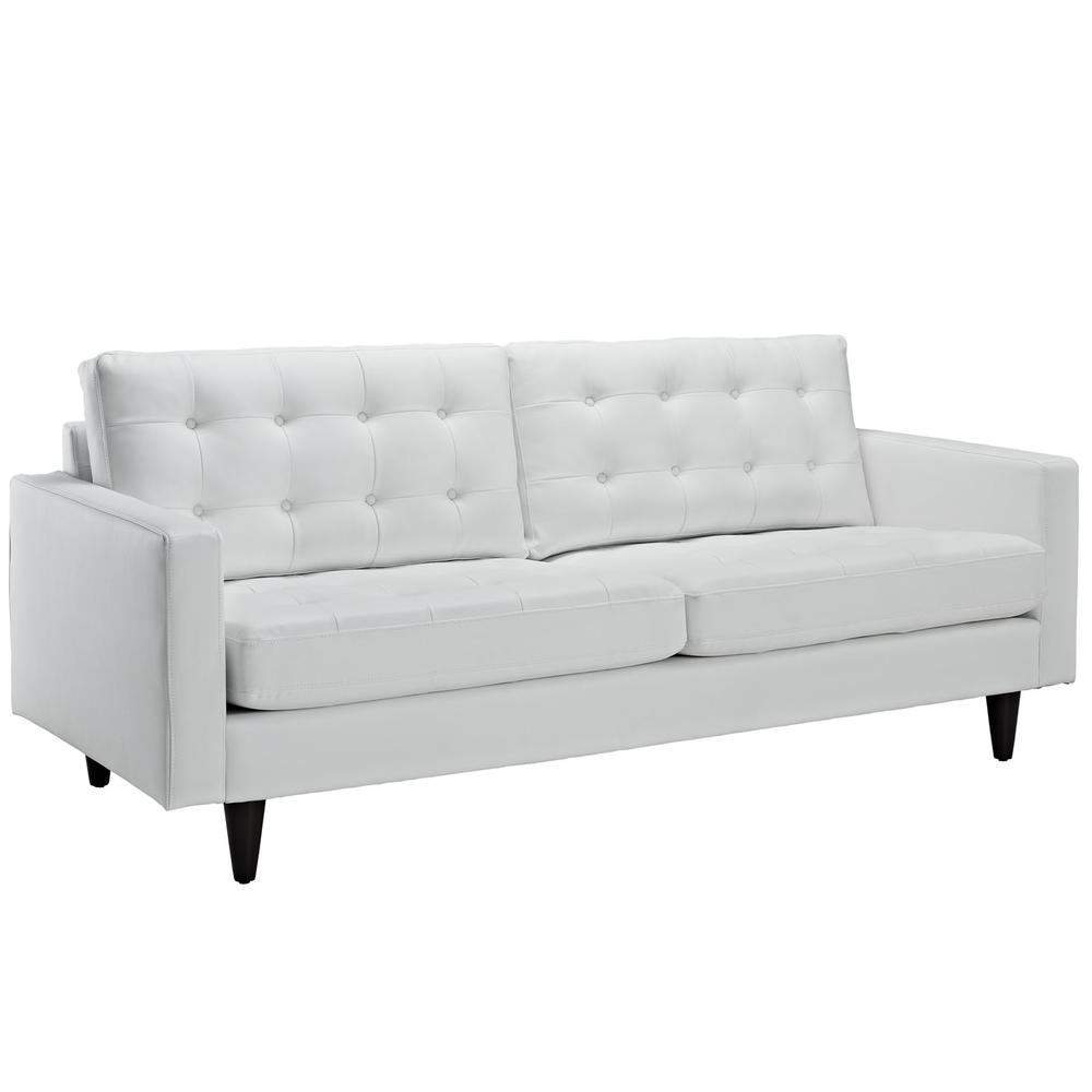 Empress Bonded Leather Sofa. The main picture.