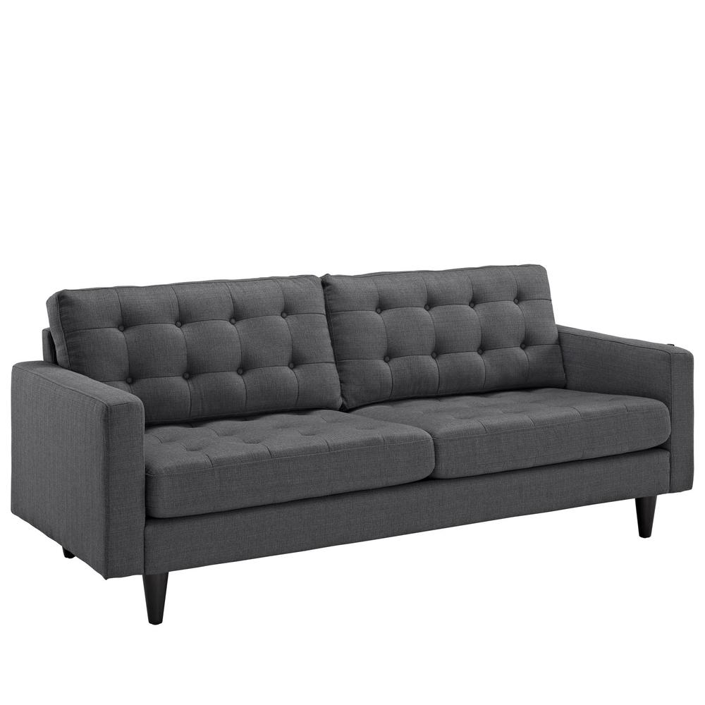 Empress Upholstered Sofa. Picture 1