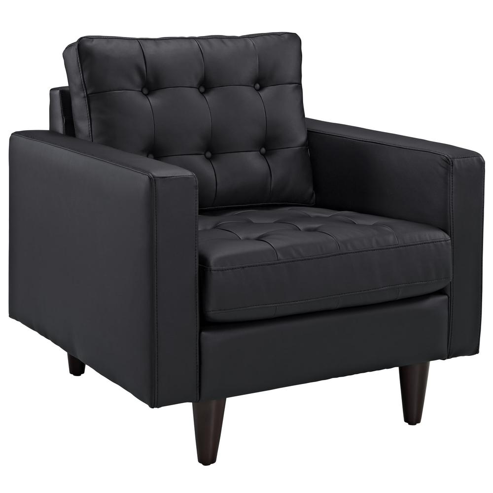 Empress Bonded Leather Armchair. Picture 1