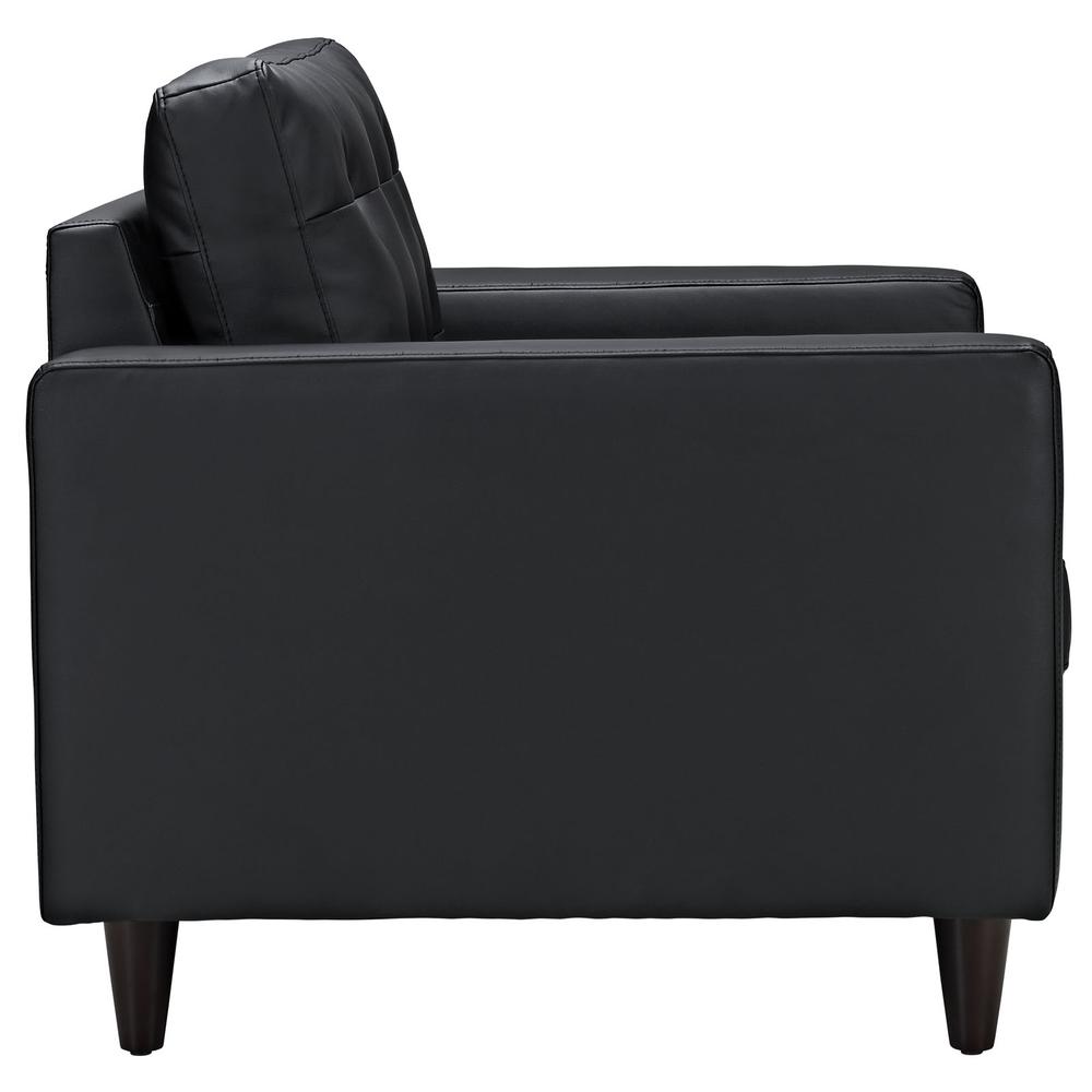 Empress Bonded Leather Armchair. Picture 4