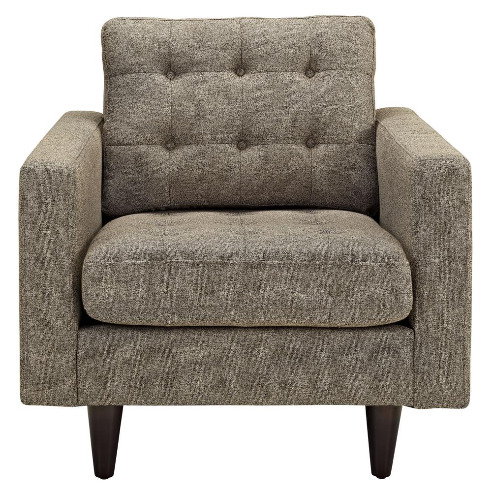 Empress Upholstered Fabric Armchair. Picture 2