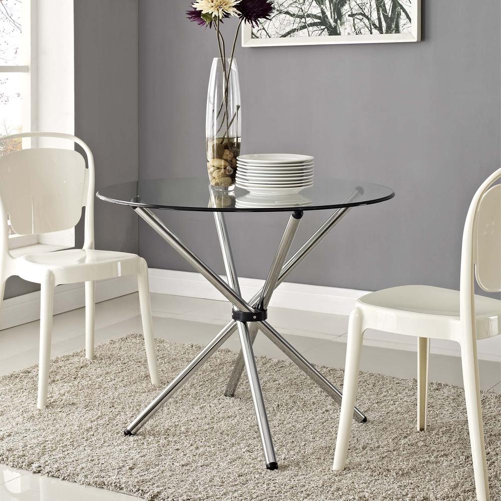 Baton Round Dining Table. Picture 5