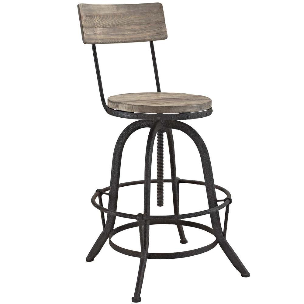 Procure Wood Bar Stool. Picture 2