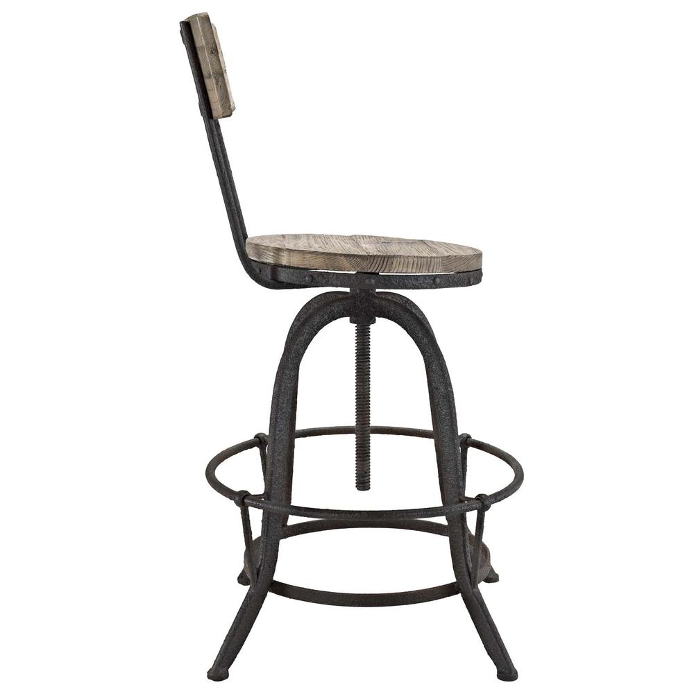 Procure Wood Bar Stool. Picture 3