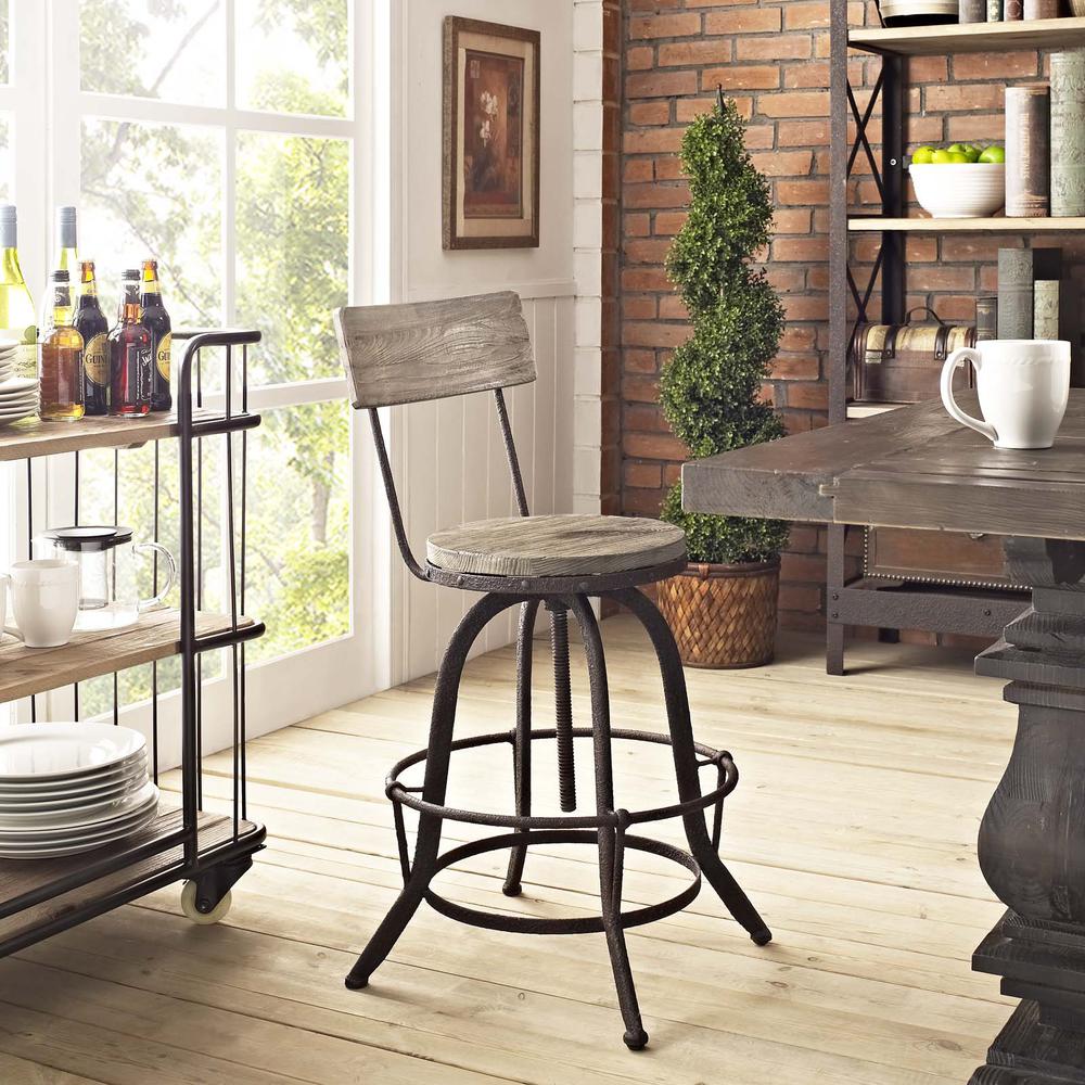 Procure Wood Bar Stool. Picture 6