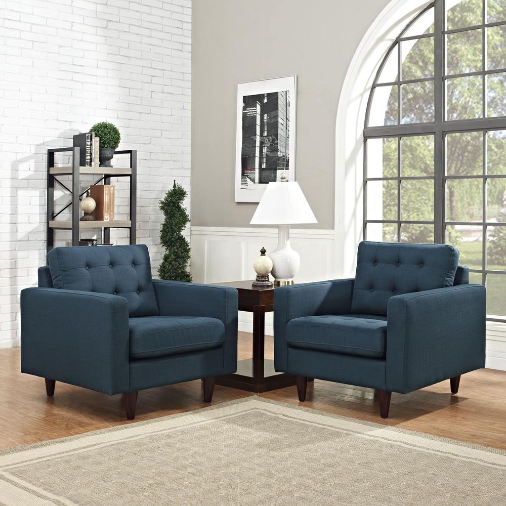 Empress Armchair Upholstered Set of 2. Picture 6