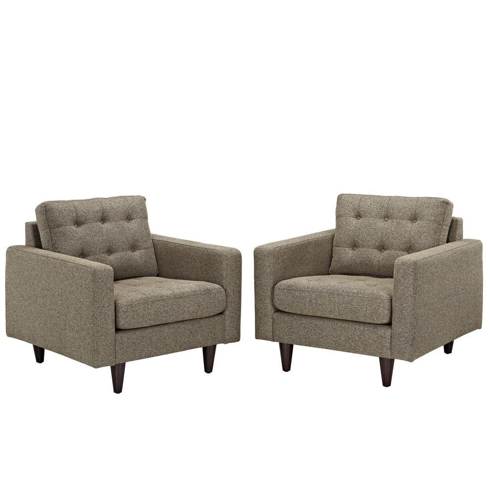 Empress Armchair Upholstered Set of 2. The main picture.
