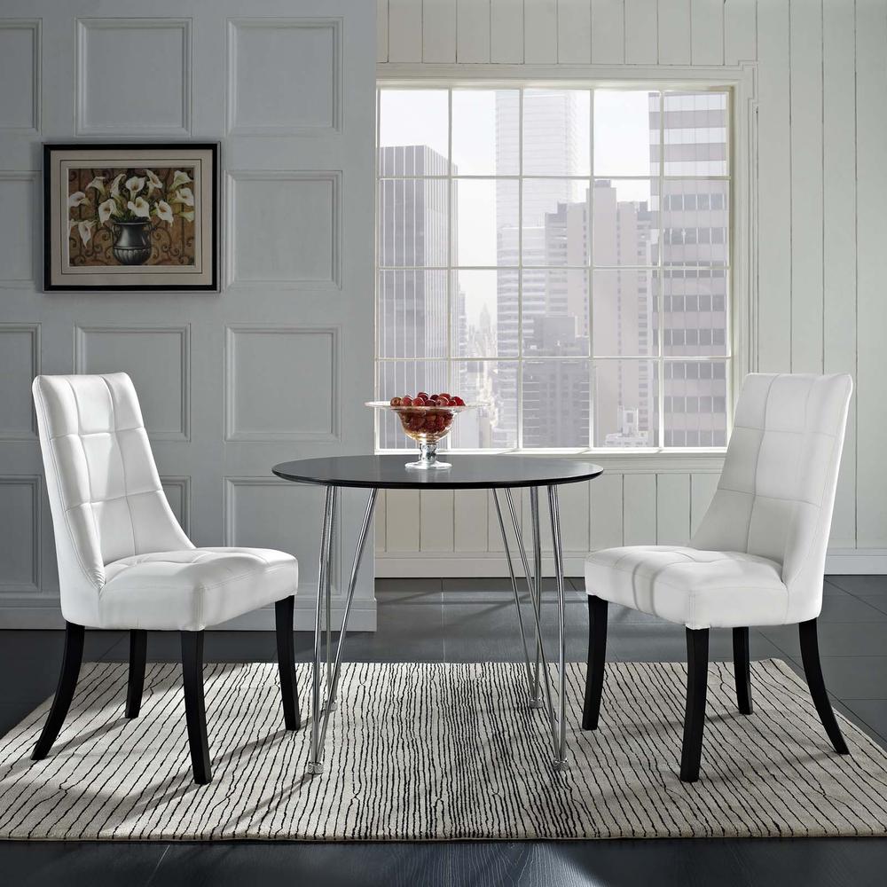 Noblesse Dining Chair Vinyl Set of 2. Picture 5