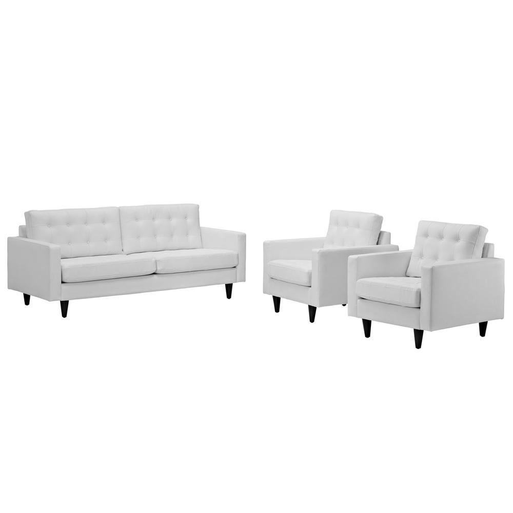 Empress Sofa and Armchairs Set of 3. Picture 1