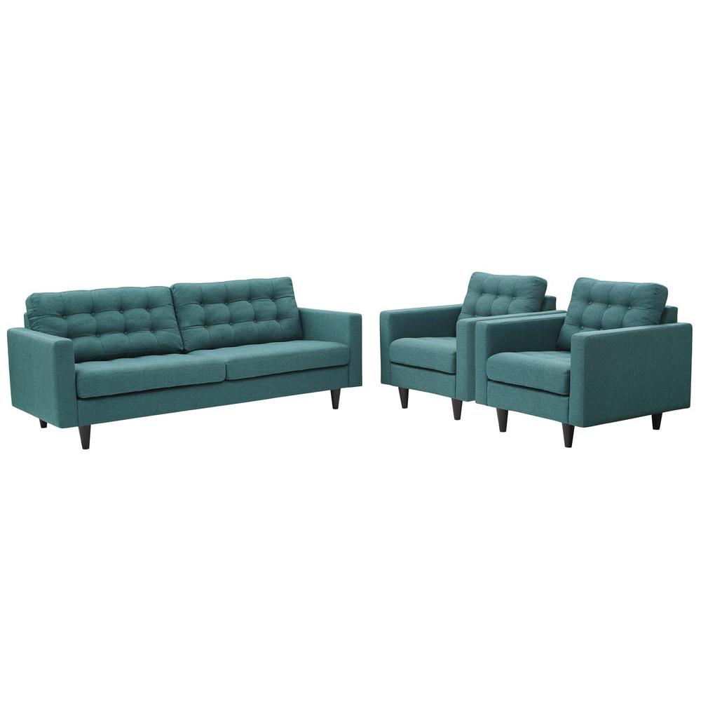 Empress Sofa and Armchairs Set of 3. Picture 1