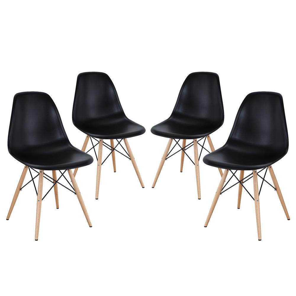 Pyramid Dining Side Chairs Set of 4. Picture 1