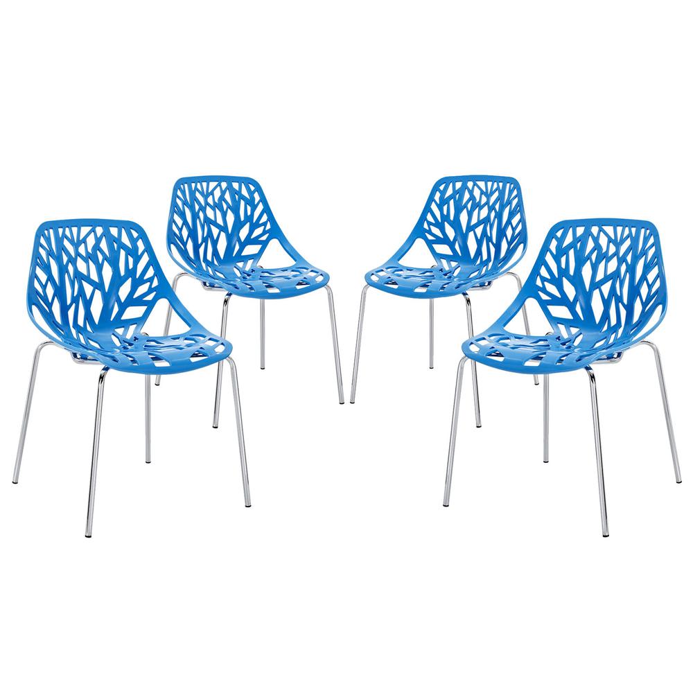 Stencil Dining Side Chair Set of 4. The main picture.