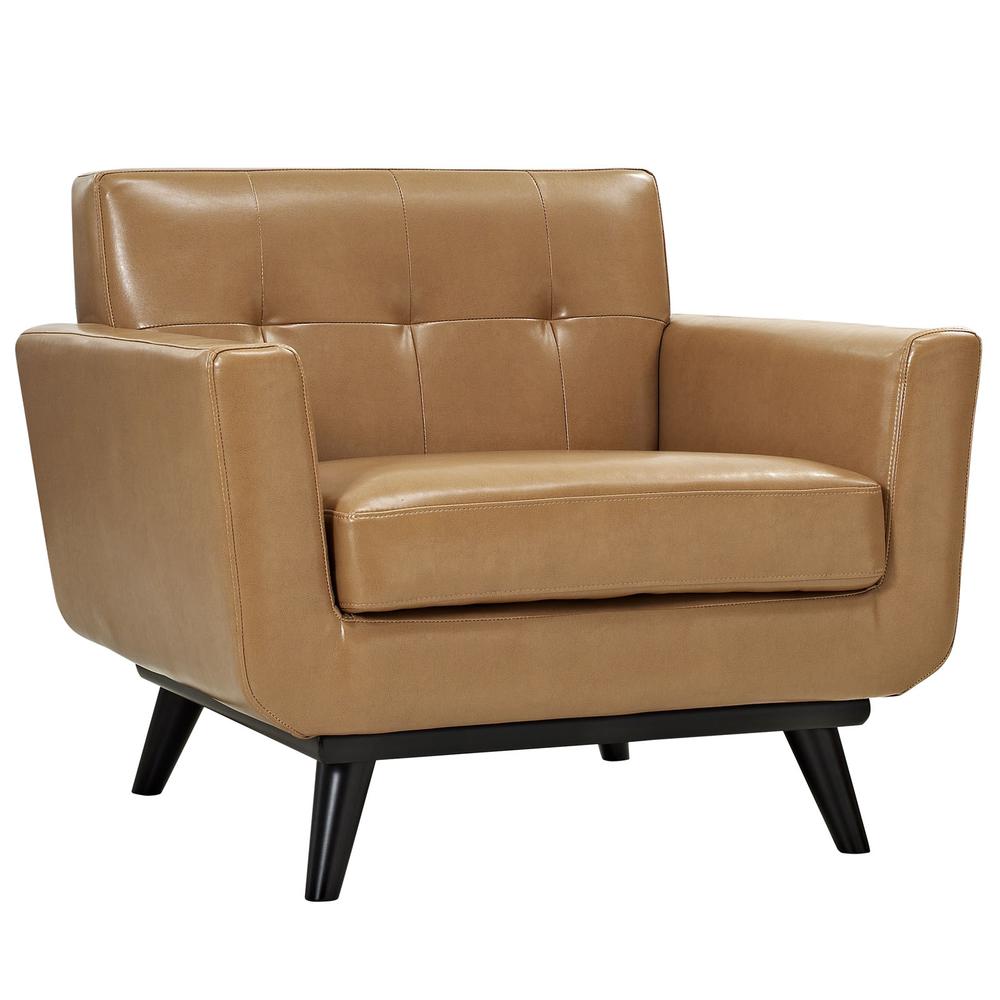 Engage Bonded Leather Armchair. Picture 1
