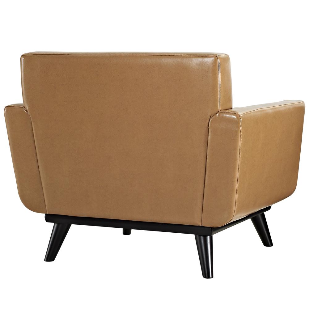 Engage Bonded Leather Armchair. Picture 3