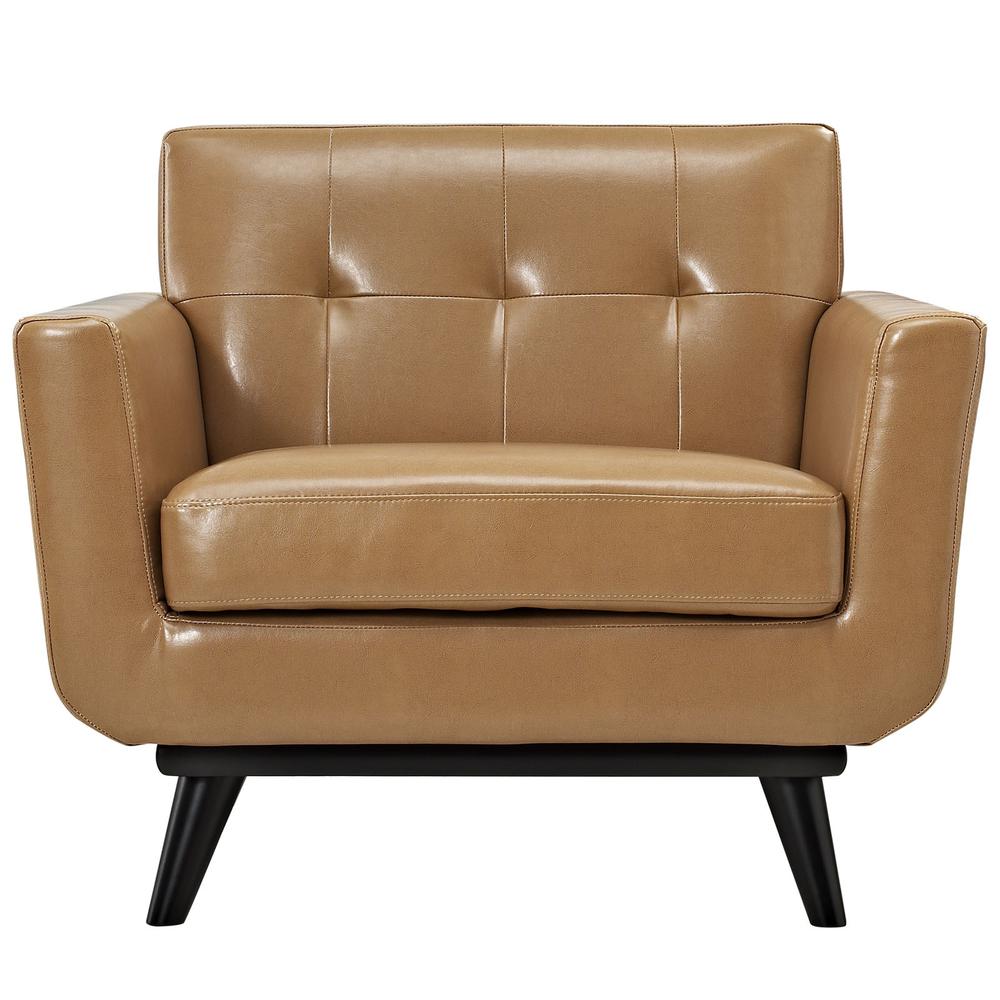 Engage Bonded Leather Armchair. Picture 5