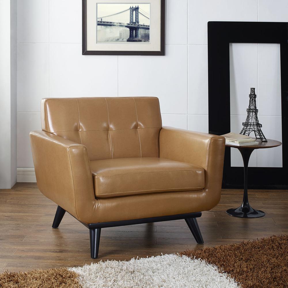 Engage Bonded Leather Armchair. Picture 5