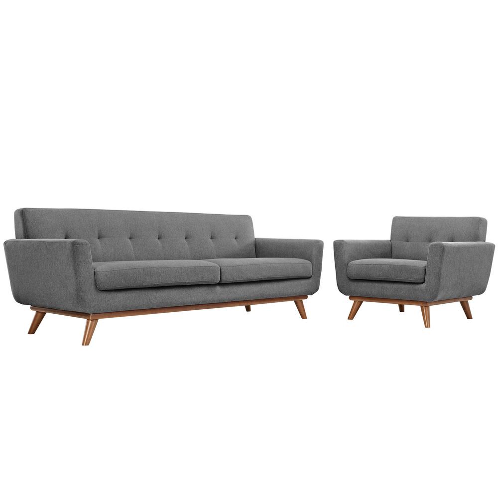 Engage Armchair and Sofa Set of 2. The main picture.