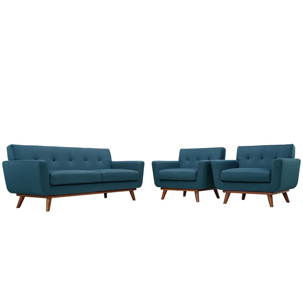Engage Armchairs and Loveseat Set of 3. The main picture.
