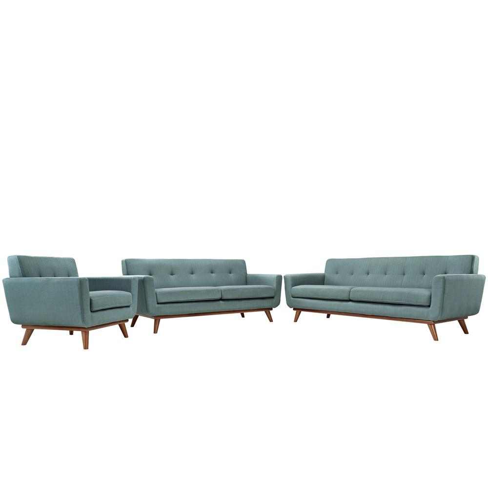 Engage Sofa Loveseat and Armchair Set of 3. The main picture.