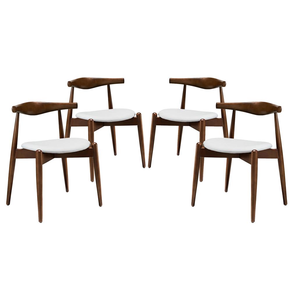 Stalwart Dining Side Chairs Set of 4. Picture 1