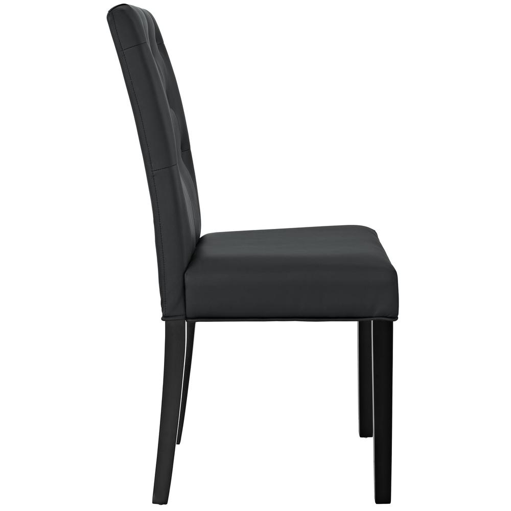Confer Dining Vinyl Side Chair. Picture 3