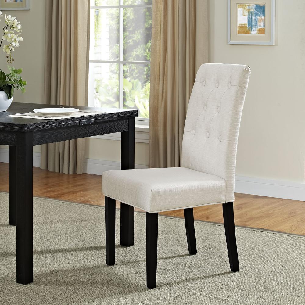 Confer Dining Fabric Side Chair. Picture 4
