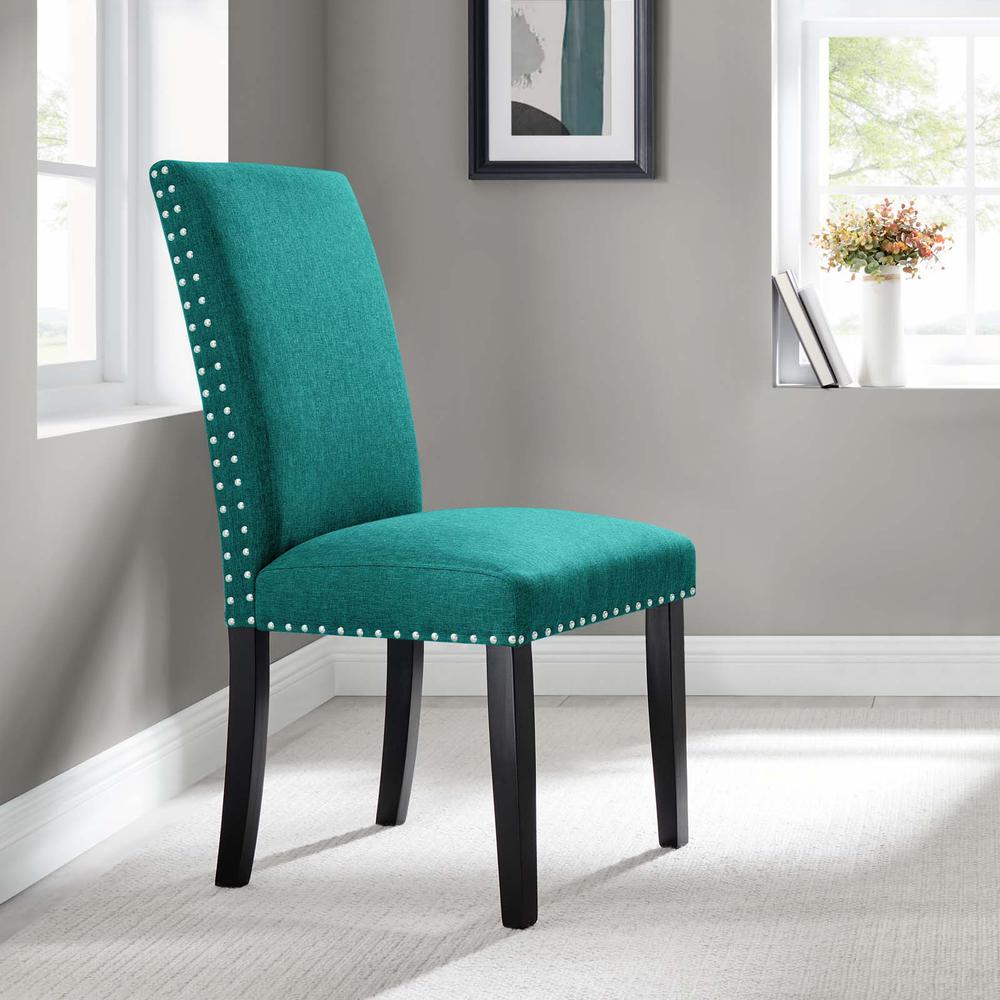 Parcel Dining Upholstered Fabric Side Chair. Picture 8