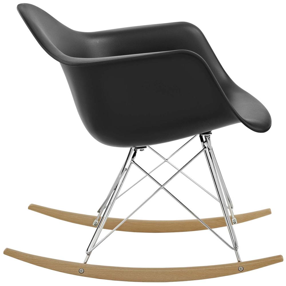 Rocker PP Plastic Lounge Chair. Picture 3