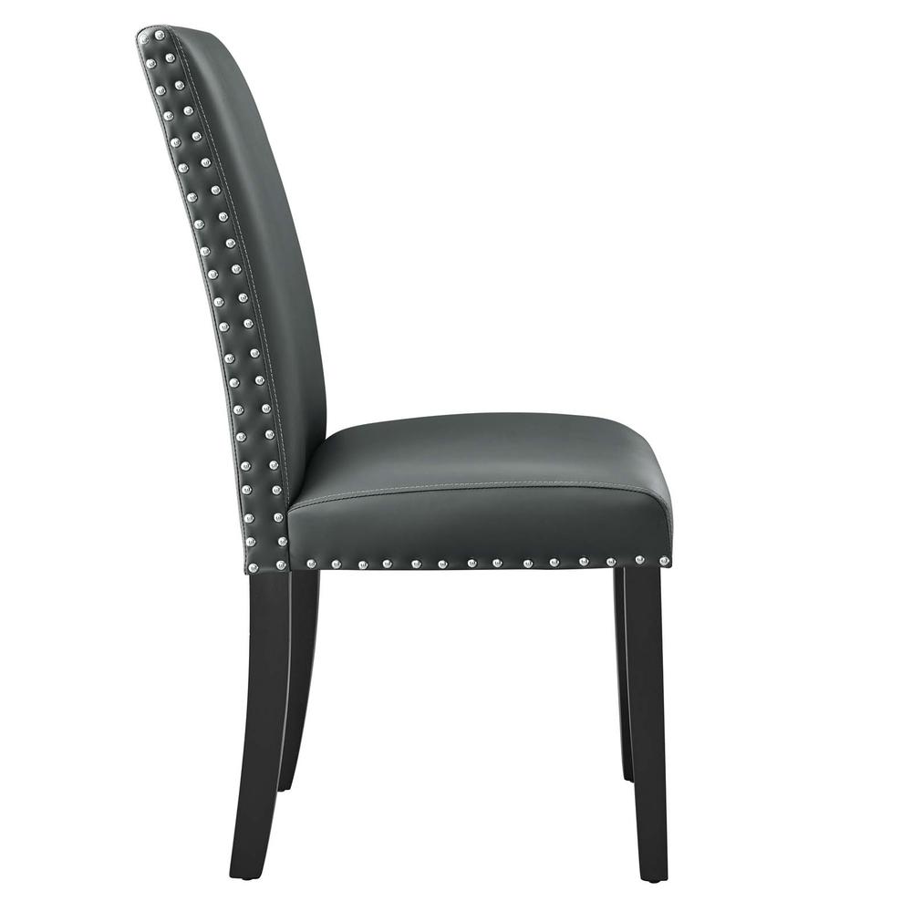 Parcel Dining Faux Leather Side Chair. Picture 3