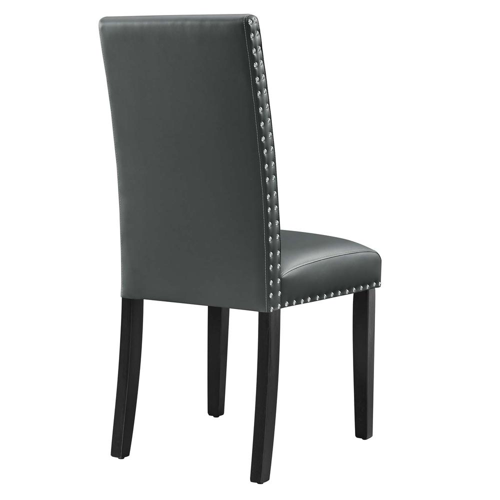 Parcel Dining Faux Leather Side Chair. Picture 4