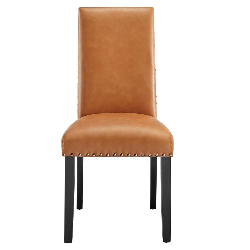 Parcel Dining Faux Leather Side Chair. Picture 5