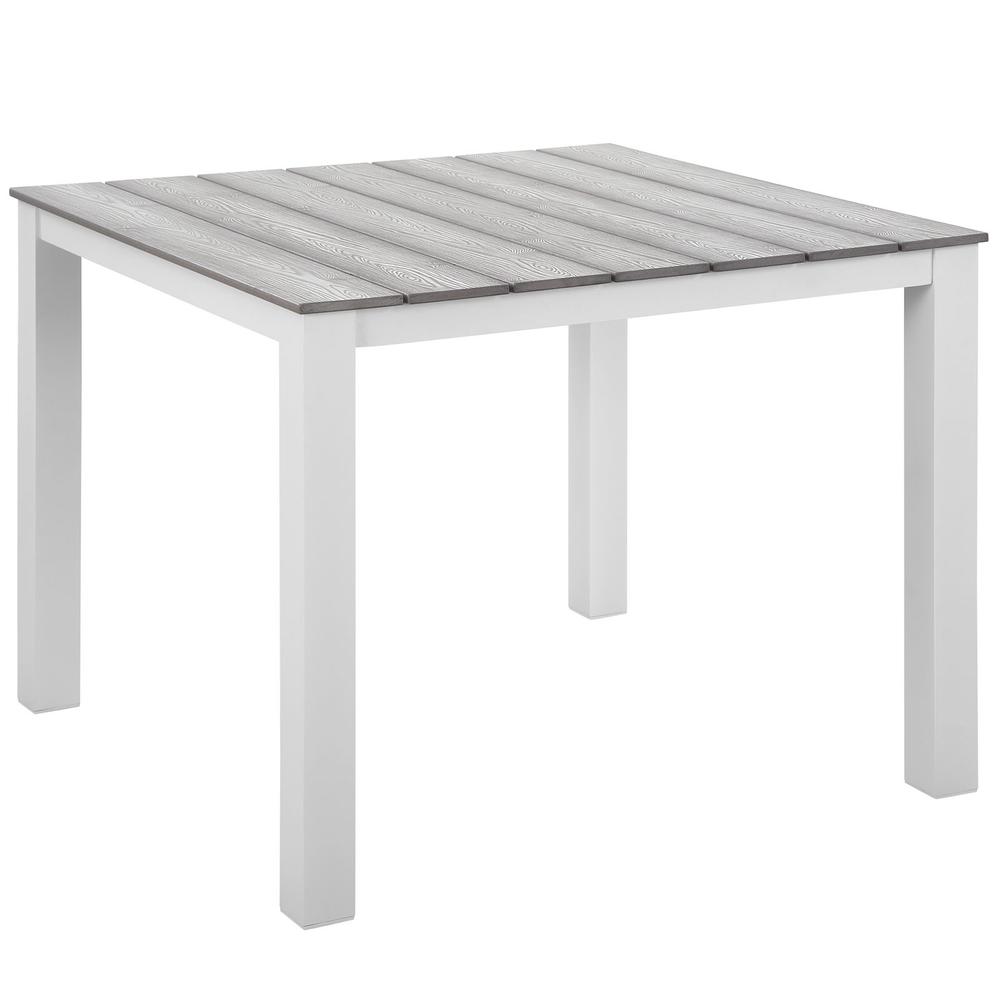Maine 40" Outdoor Patio Dining Table. Picture 1