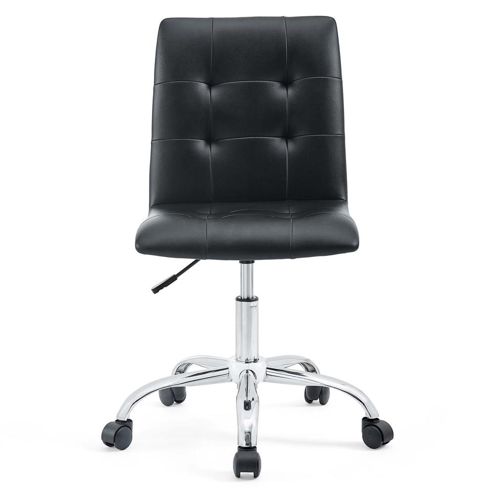 Prim Armless Mid Back Office Chair. Picture 5