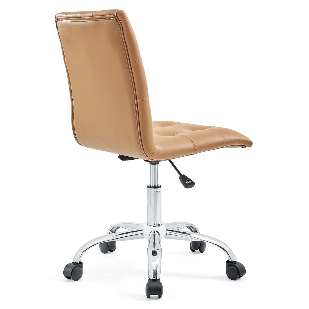 Prim Armless Mid Back Office Chair. Picture 4