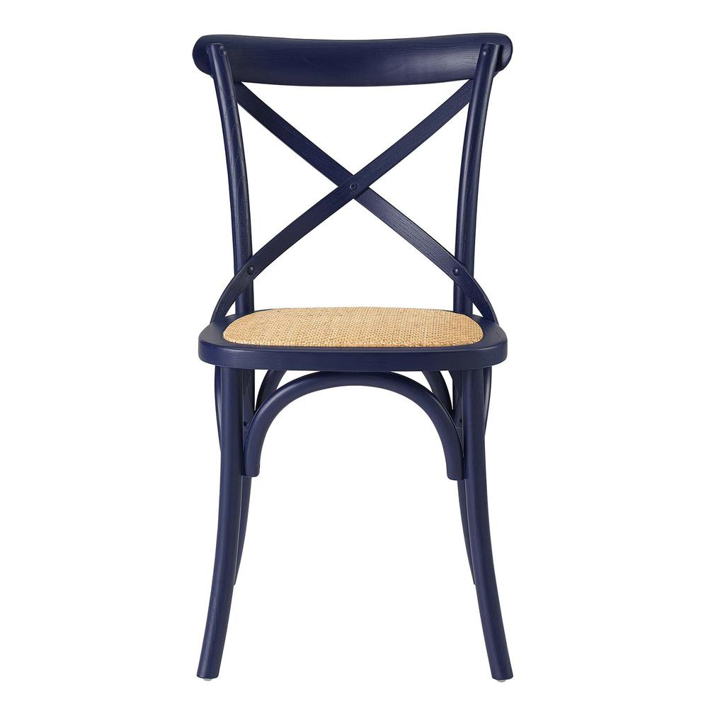 Gear Dining Side Chair - Midnight Blue EEI-1541-MID. Picture 4