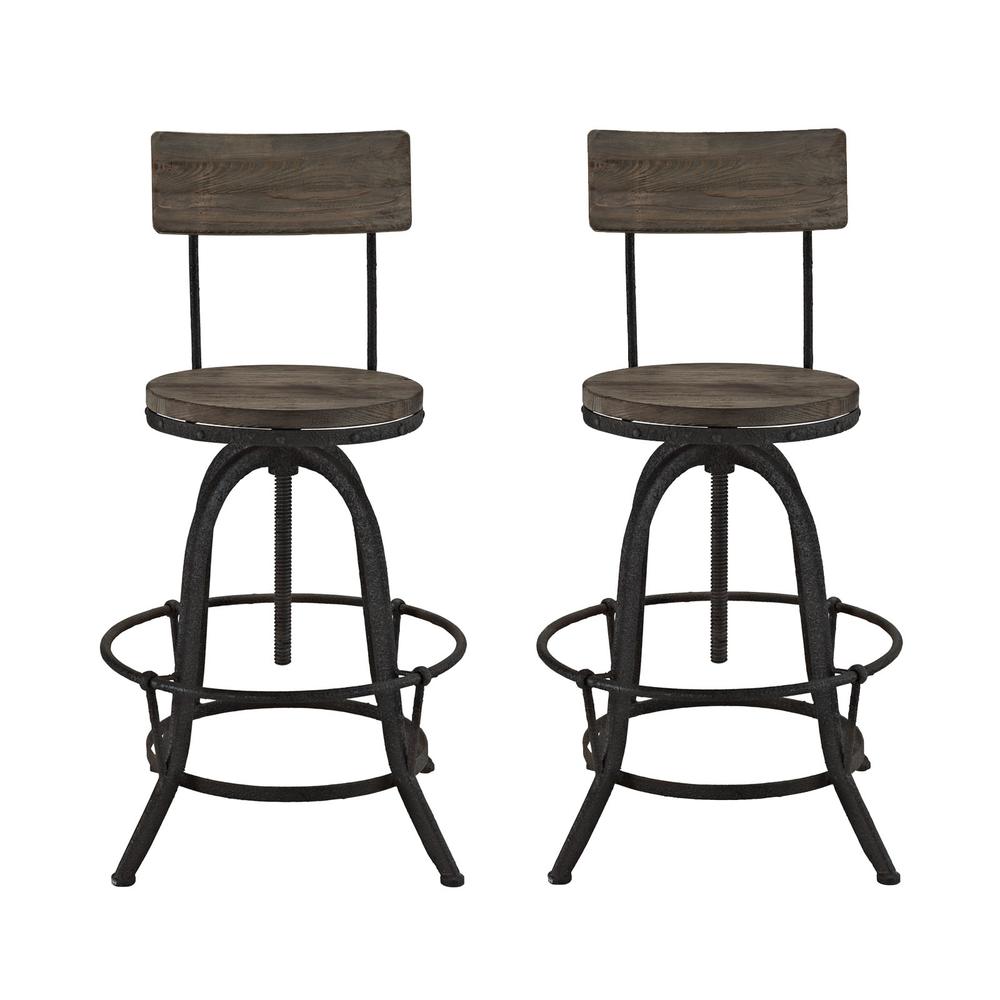 Procure Bar Stool Set of 2. Picture 1
