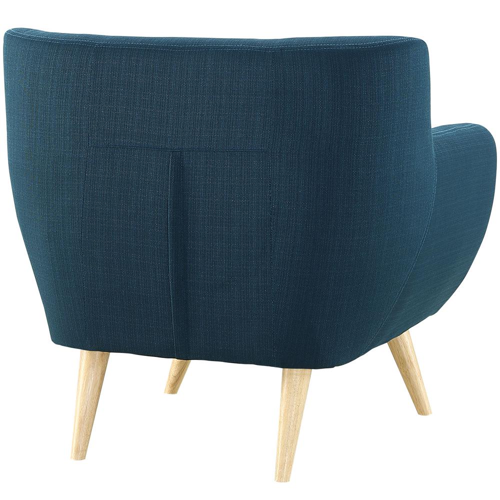 Remark Upholstered Fabric Armchair. Picture 4