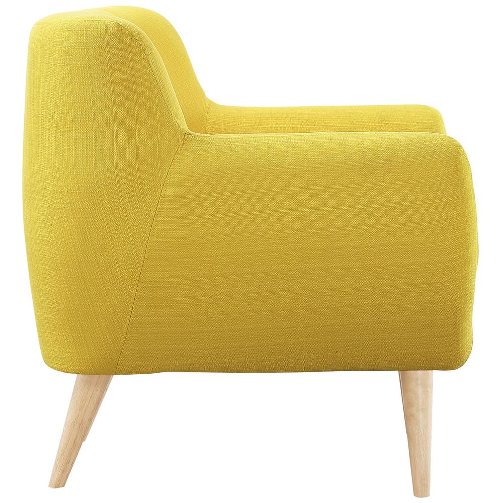 Remark Upholstered Fabric Armchair. Picture 3