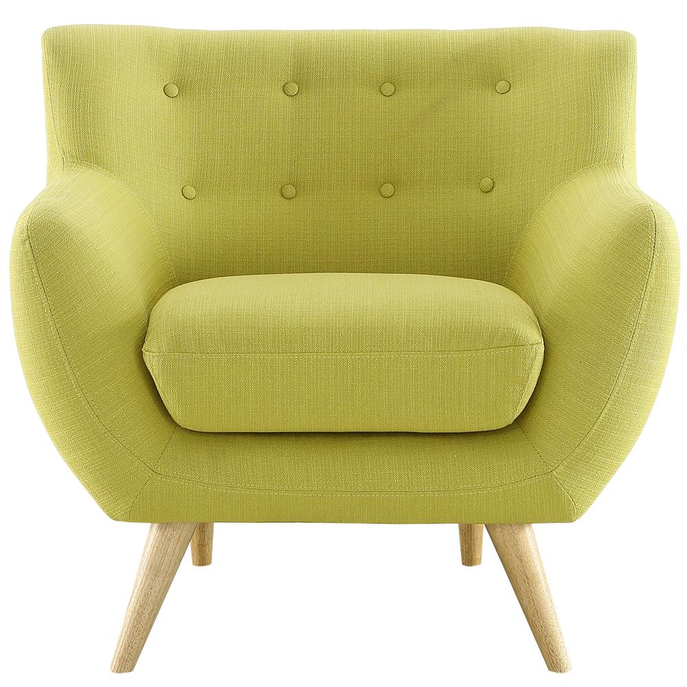 Remark Upholstered Fabric Armchair. Picture 1