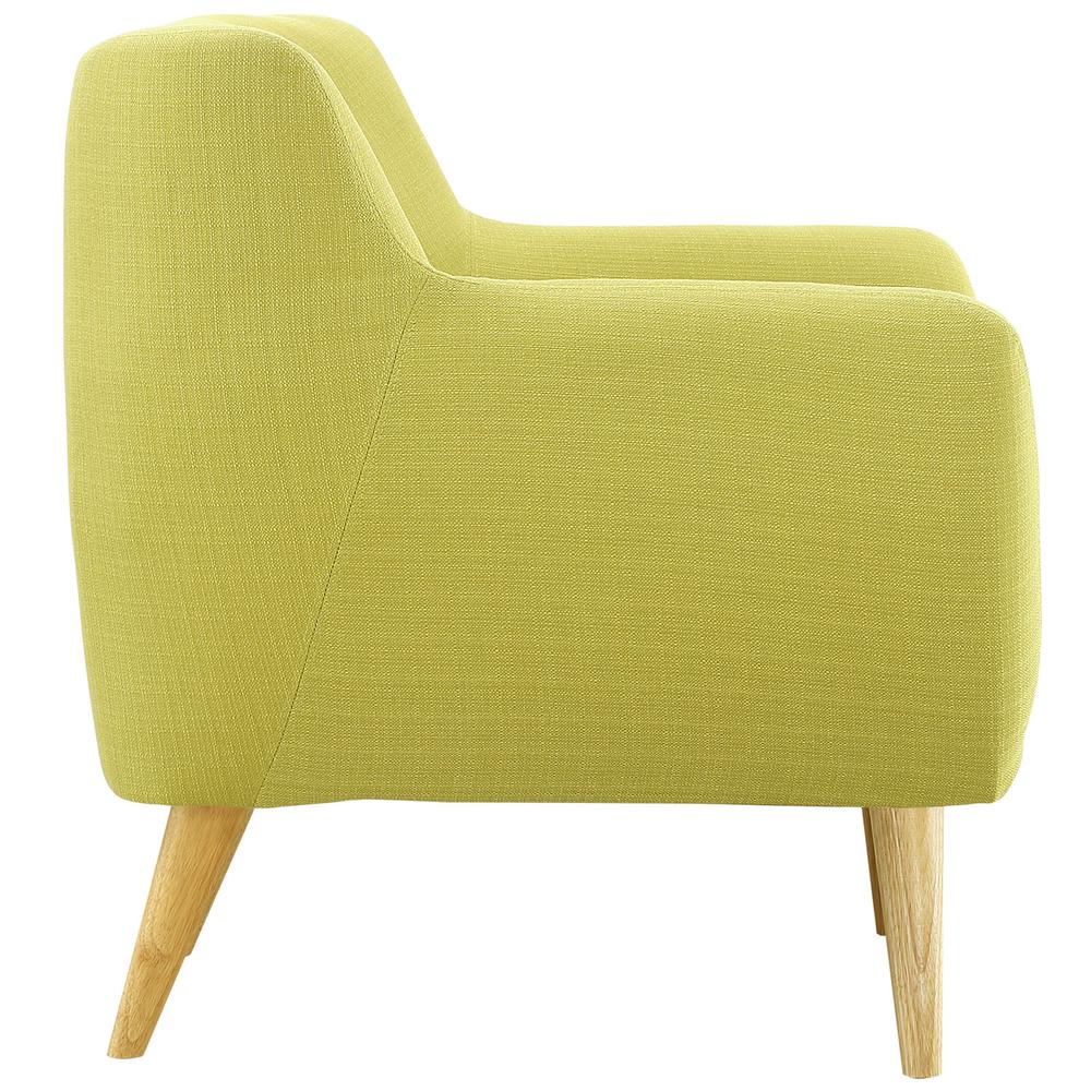 Remark Upholstered Fabric Armchair. Picture 3