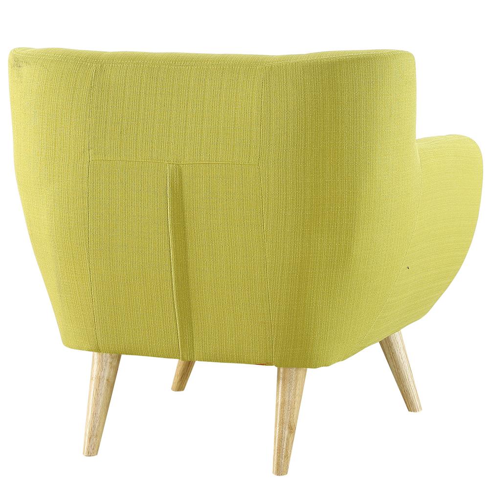Remark Upholstered Fabric Armchair. Picture 4