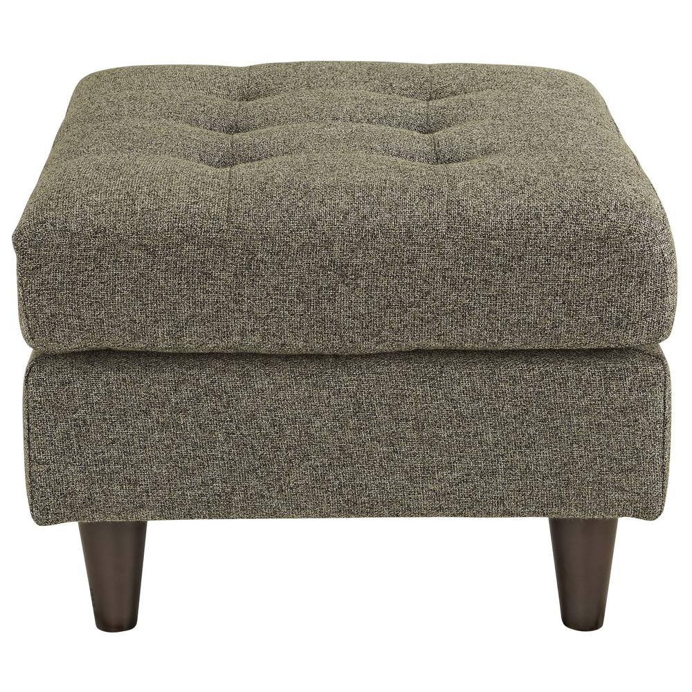 Empress Upholstered Fabric Ottoman. Picture 3