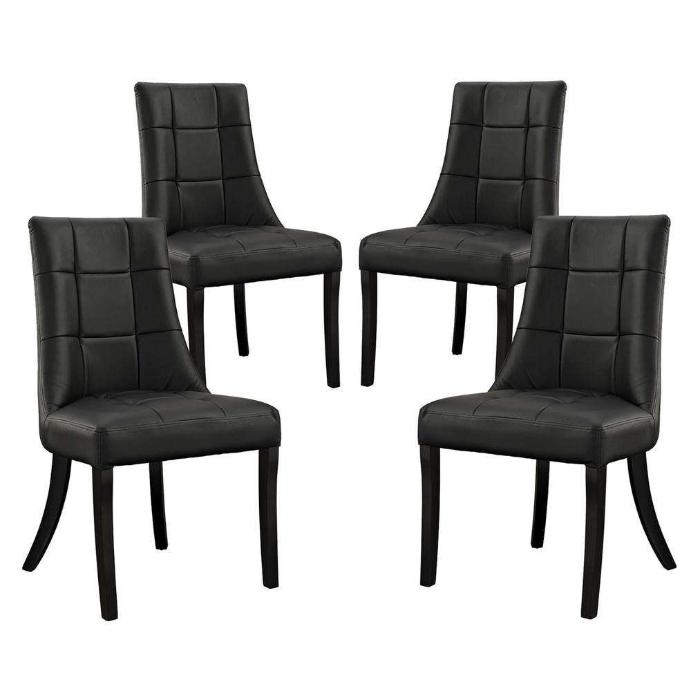 Noblesse Dining Chair Vinyl Set of 4. Picture 1