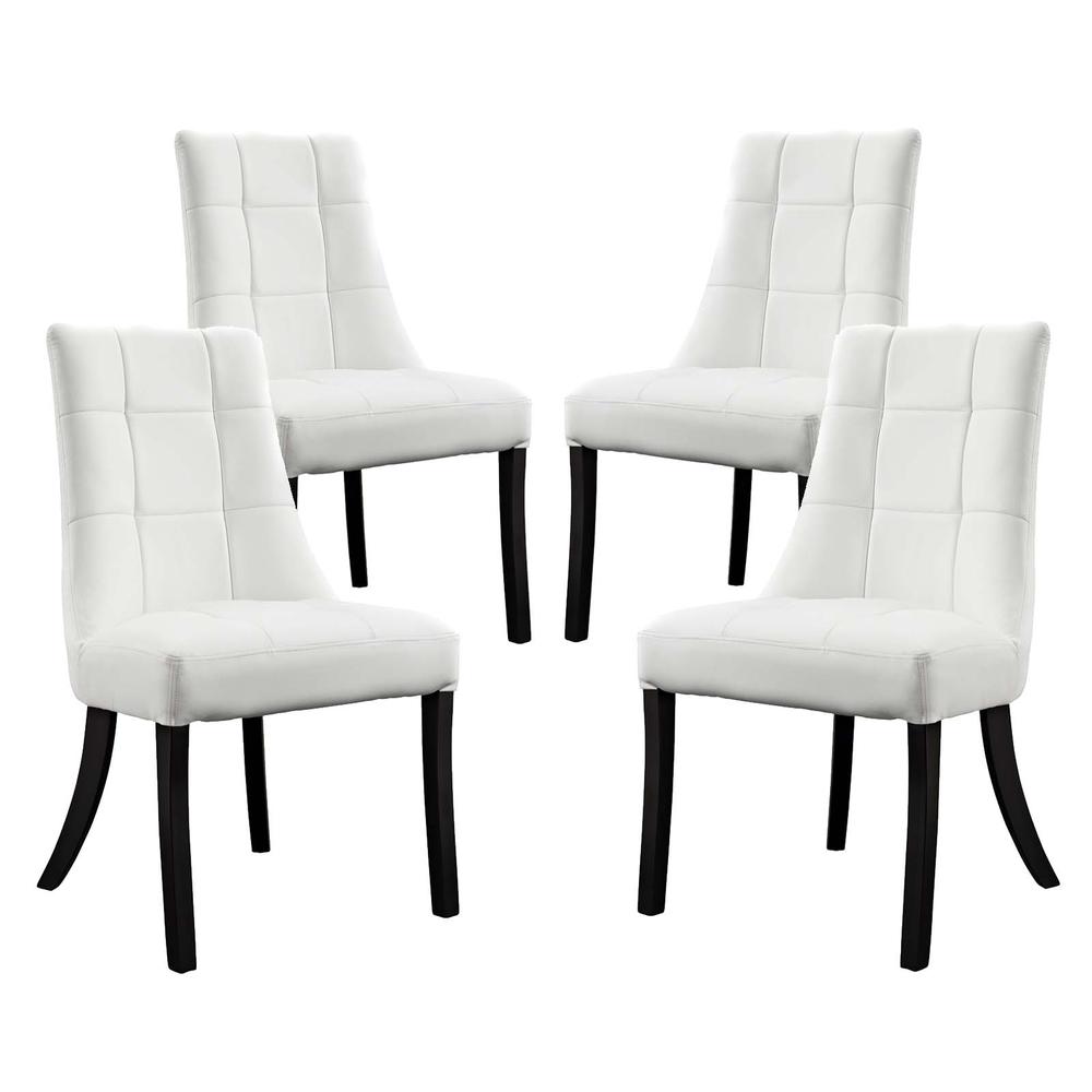 Noblesse Vinyl Dining Chair Set of 4. Picture 2