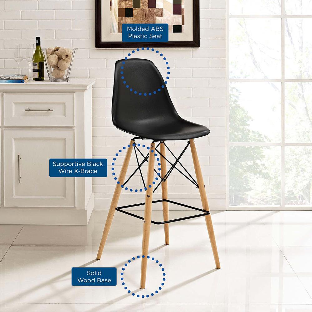 Pyramid Bar Stool. Picture 5
