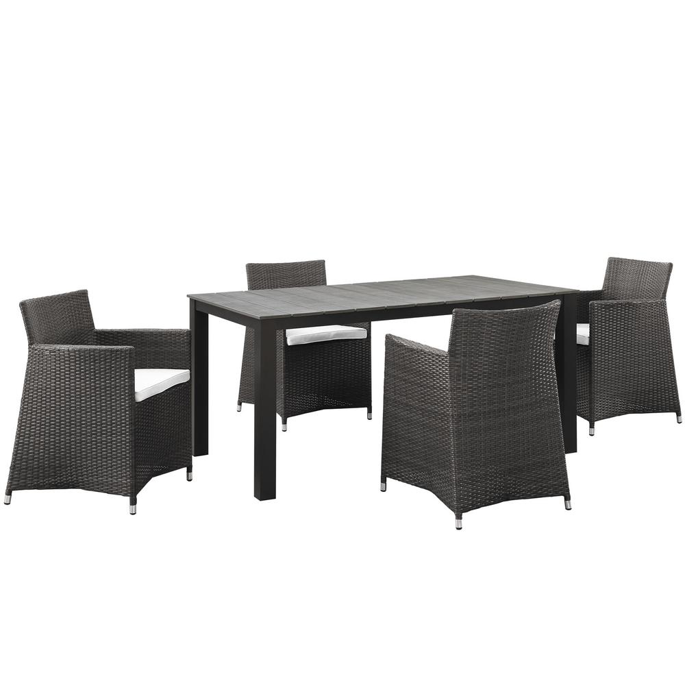 Junction 5 Piece Outdoor Patio Dining Set. Picture 2