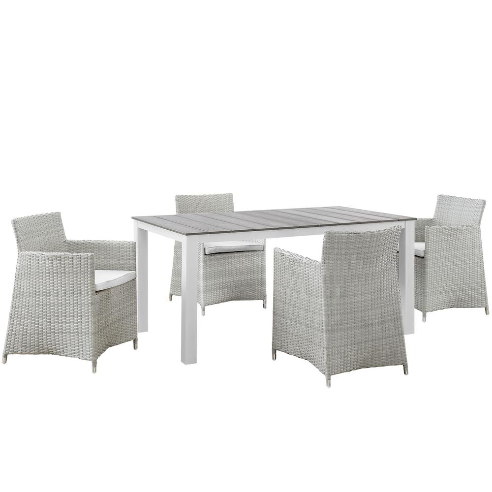 Junction 5 Piece Outdoor Patio Dining Set. Picture 1
