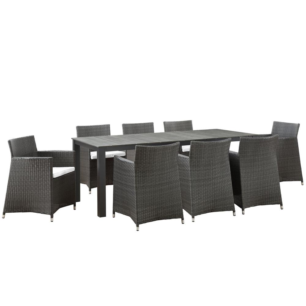 Junction 9 Piece Outdoor Patio Dining Set. Picture 2